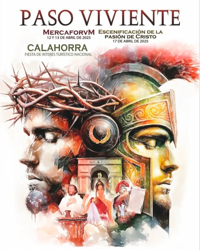 Calahorra vuelve revivir el esplendor de la antigua ‘Calagurris Nassica Iulia’ este fin de semana de la mano de @paso_viviente 

MERCAFORVM
🗓️ 12 y 13 Marzo
ESCENIFICACIÓN DE LA PASIÓN
🗓️ 17 Abril